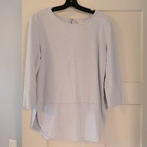 Nice longline 3/4 sleeve shirt